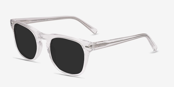 clear wayfarer eyeglasses