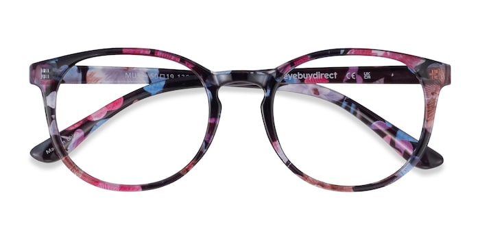 Muse Flirty Frames In Dark Festive Floral Eyebuydirect