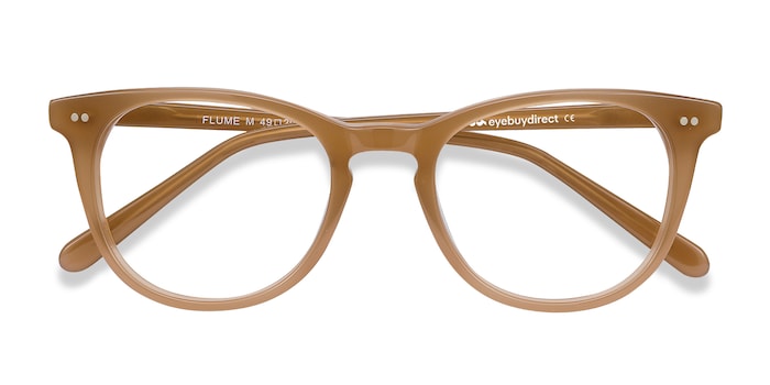 Flume Alluring Classy Frames In Cool Caramel Eyebuydirect