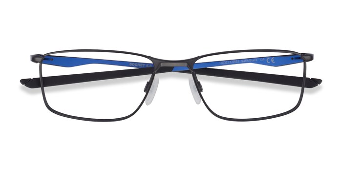 oakley blue frame sunglasses