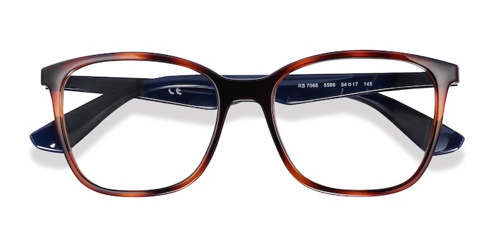 ray ban blue eyeglass frames