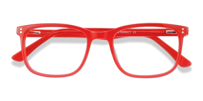 Monture lunette rouge