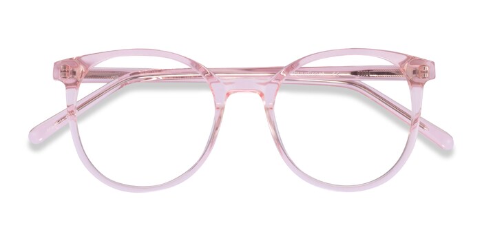 pink glasses lenses