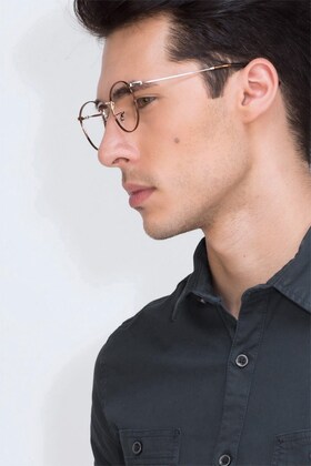 mens round eyeglasses