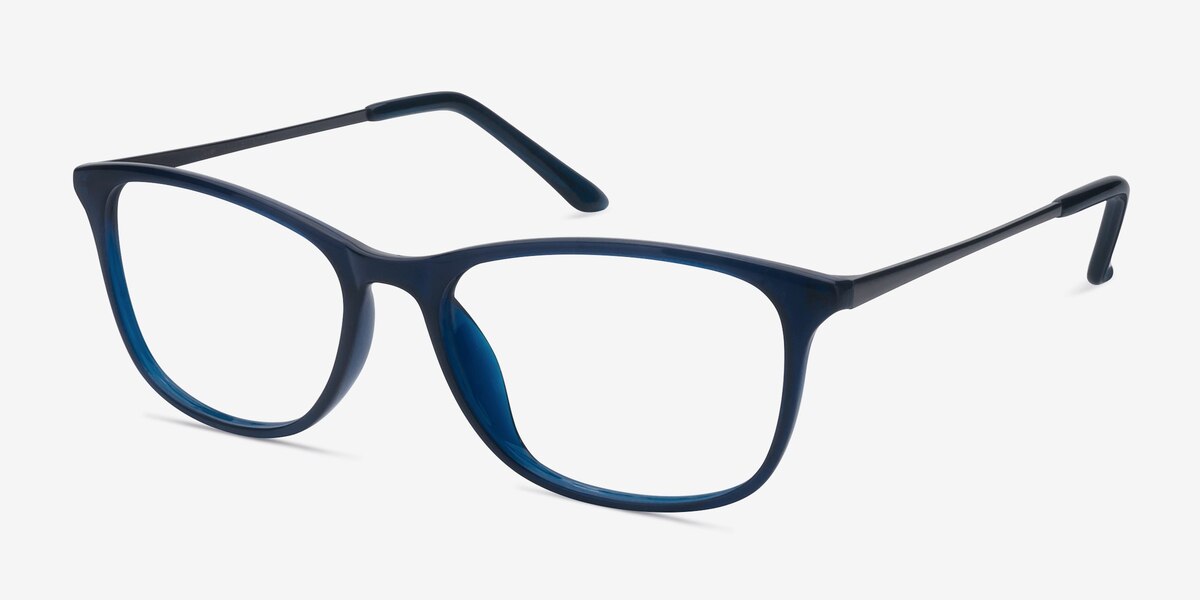 Oliver | Navy Plastic Eyeglasses | EyeBuyDirect