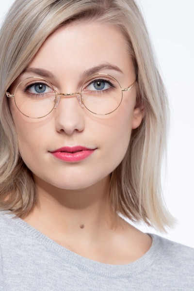 Abazam | Golden Progressive Eyeglasses | EyeBuyDirect