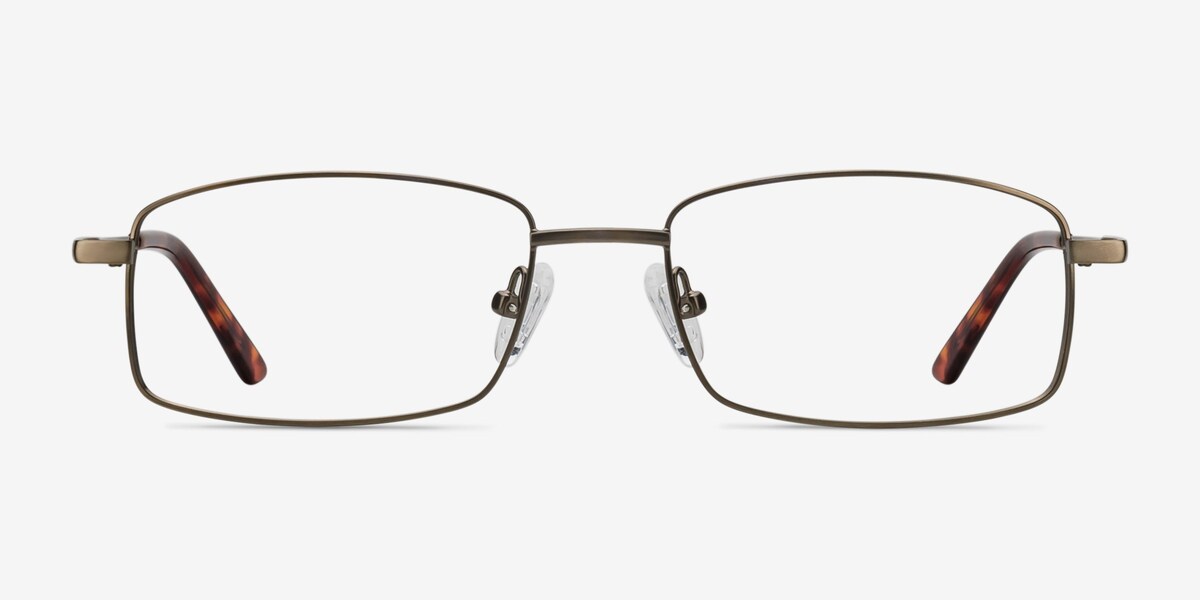 Tab Bronze Metal Eyeglasses EyeBuyDirect