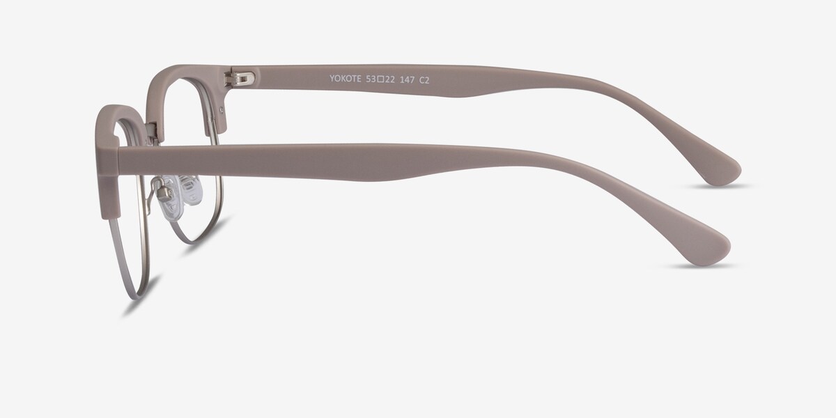 Yokote | Gray Metal Eyeglasses | EyeBuyDirect