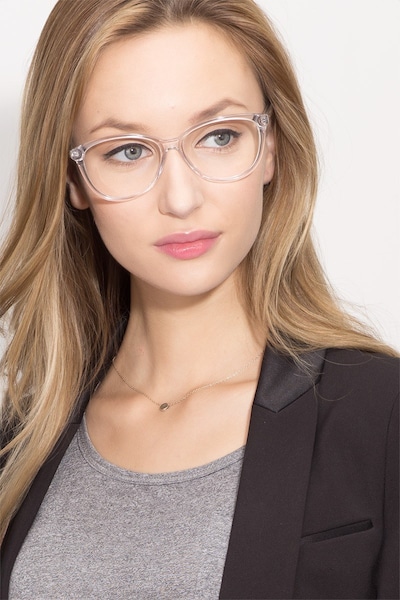 Hepburn Clear Women Acetate Eyeglasses Eyebuydirect