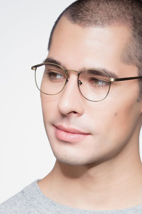 bronze eyeglass frames