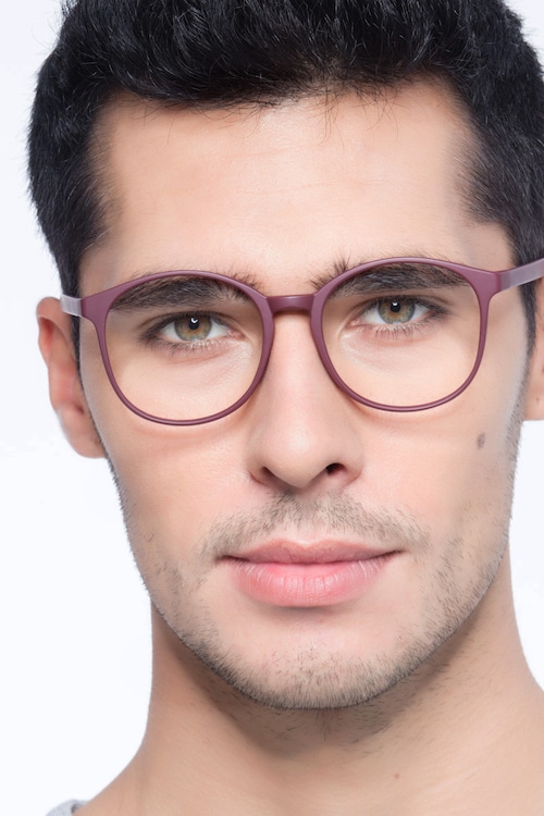 mens red glasses