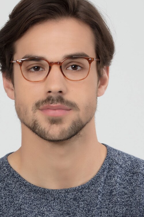 copper frame glasses