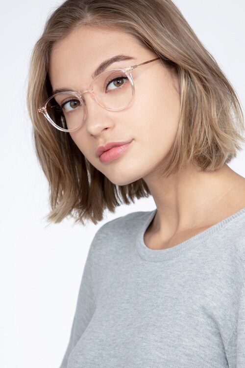 womens gold glasses frames