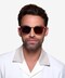 Power Rainbow Plastique Soleil de Lunette de vue pour Hommes d'EyeBuyDirect