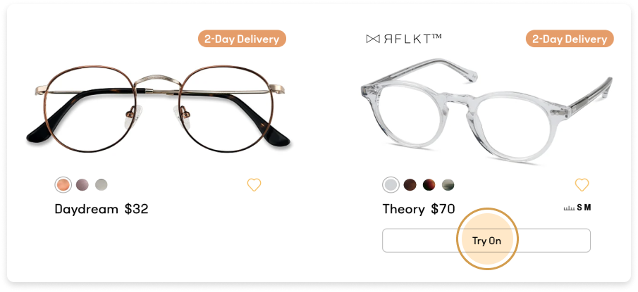try on gucci glasses online