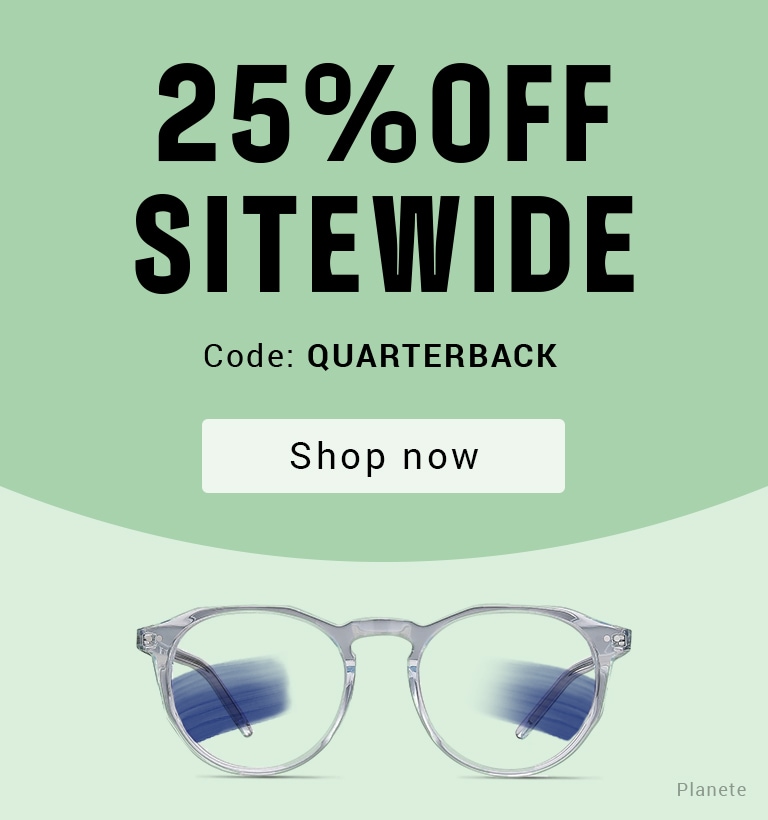 Super Bowl Special Get Your Game Frames On   25% OFF Sitewide  Code: QUARTERBACK